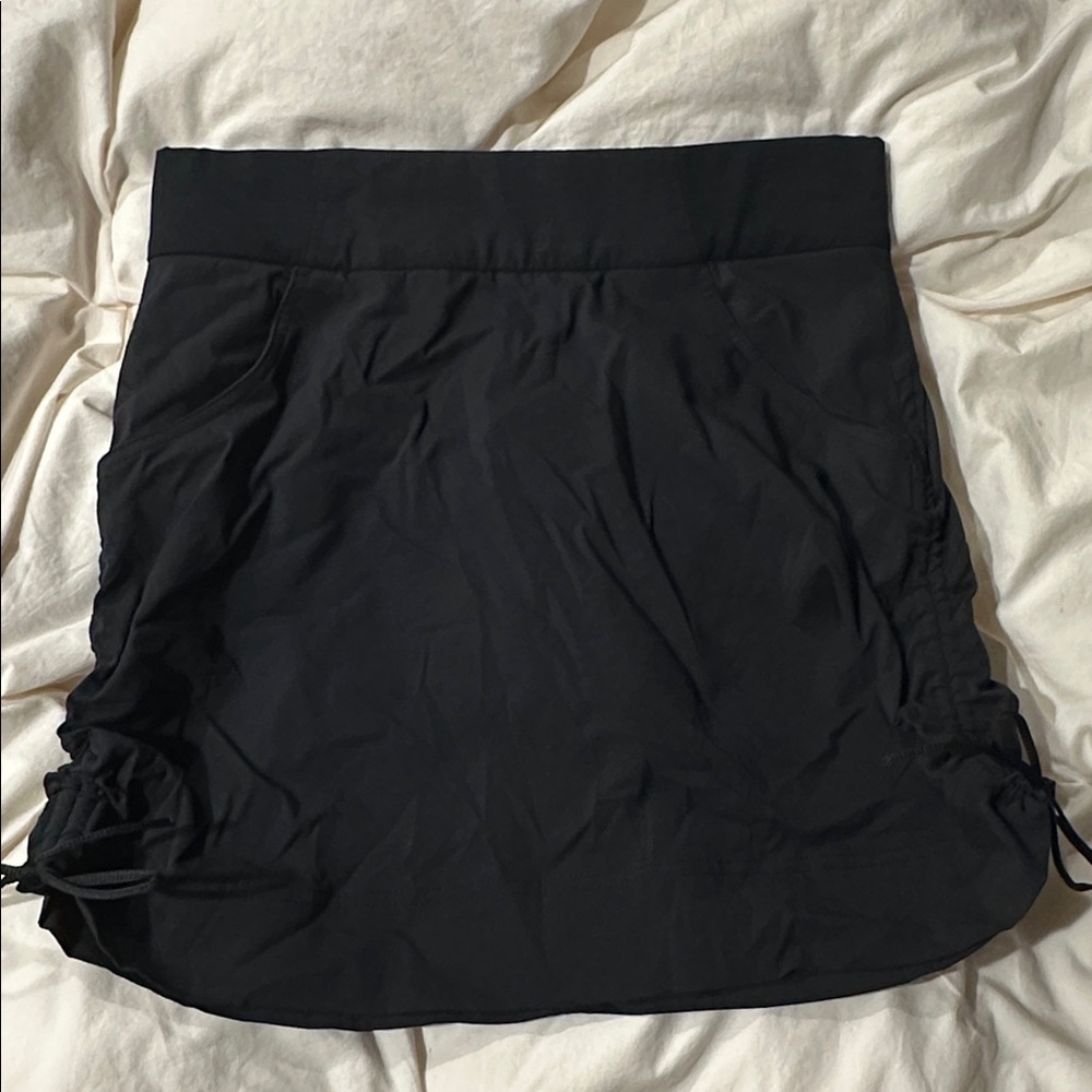 Columbia Black Drawstring Skirt